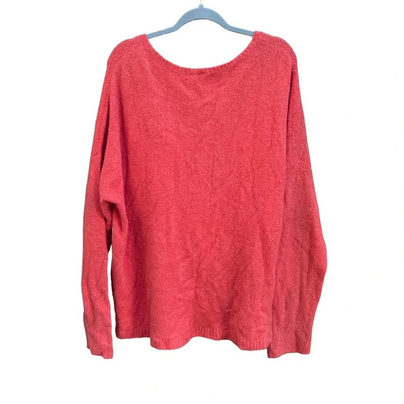 GAP WOOL BLEND FUZZY SCOOP NECK SWEATER - Picture 2 of 4